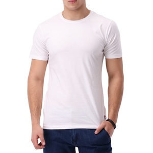 T-shirts ajustés réguliers respirants et écologiques 100% coton de haute qualité Logo personnalisable Tailles personnalisées Sérigraphie en soie - Product Image 1