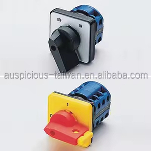 A2Xx Model On-Off Rotary <b>Cam</b> Selector Switch 0-1 Changeover 20A For Precision Instrument Control Panel Use - Product Image 3
