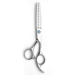 Ciseaux de précision en acier au carbone de haute qualité, finition saphir, pour coiffure et barbier, 7 pouces - Product Image 2