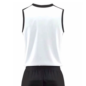 Uniforme de basketball en promotion, manches courtes, respirant, impression par sublimation - Product Image 6