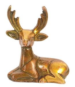 Estatuas de Ciervos de Latón, Adornos para Oficina, Mesa de Estudio, Decoración del Hogar, Figuras Decorativas de Animales Hechas a Mano, Regalo - Product Image 2