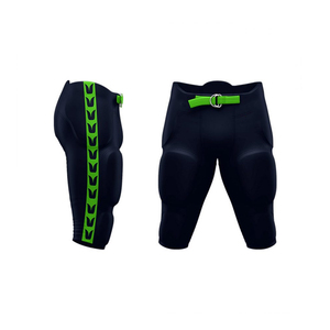 Mens Gradient Geometric Sublimated Padded American Football Pants Breathable <b>Athletic</b> Practice Game Performance Wear field sport - Product Image 4