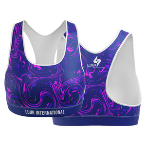 Soutien-gorge de sport pour femmes, conception de logo personnalisé, sublimation, gym, fitness, yoga, entraînement, vêtements de sport, performance, fabricant en gros - Product Image 6