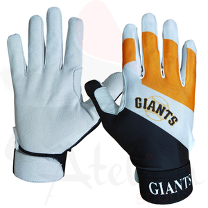 Gants de baseball antidérapants Giants pour enfants, gants de frappe de baseball OEM, gants de softball anti-humidité - Product Image 5