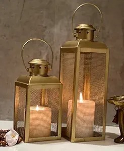 Support à bougies vintage en bois, finition rustique, idéal pour les bougies chauffe-plat et la décoration, disponible au meilleur prix. - Product Image 6