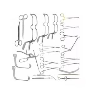 Ensemble d'instruments en acier inoxydable certifié CE ISO, 23 pièces, pour tonsillectomie manuelle et élimination des amygdales, haute performance - Product Image 4