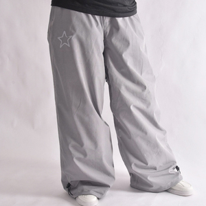 Pantalones holgados de esquí de diseño impermeable para hombre, pantalones holgados Cargo de nieve, pantalones de gran tamaño con bolsillos para Snowboard, pantalones de esquí extra holgados - Product Image 1