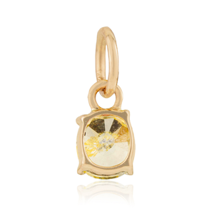 Most Beautiful Delicate Minimalist Natural Yellow Diamond Small Dainty <b>Pendant</b> Daily Wear Women's & Girls 14K <b>Solid</b> <b>Gold</b> Jewelry - Product Image 6