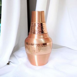 Copper Cocktail <b>Shaker</b> Set Hammered Finish Professional Bar Tool Set Premium Drink Mixer for Bar Home Bartender - Product Image 3