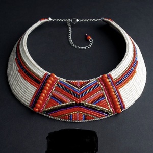 CRYSTAL CRAFT Colorful Ethnic Bohemia Wood African Jewelry <b>Set</b> for Women Multi-Layer <b>Beaded</b> Necklace for - Product Image 4