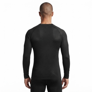 Haut de compression à manches longues pour homme, sous-vêtement de sport athlétique, haut d'entraînement, fabricant sur mesure - Product Image 3