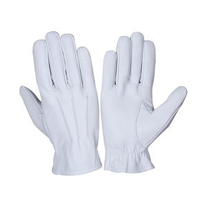 Gants de conduite en cuir d'agneau de qualité supérieure pour hommes et femmes, protection des mains, durabilité, confort, résistance à la chaleur - Product Image 1