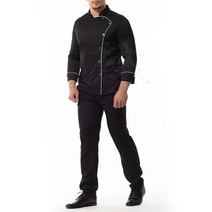 Uniforme de chef de haute qualité, uniforme de chef premium, texture douce, coupe confortable et construction de qualité pour le travail de préparation culinaire - Product Image 6