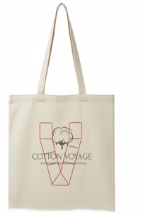 Sacs shopping personnalisés à long manche, impression logo, best-seller ART-701-01, sacs shopping en coton de haute qualité, en vente - Product Image 5