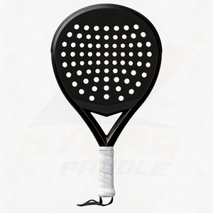 ไม้พายแพเดิล Hydra Paddle สีดำ รูปทรงหยดน้ำ ลายจุด พร้อมด้ามจับสีขาว - Product Image 5
