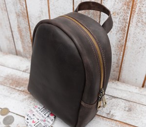 Mochila Mini de Cuero Genuino Personalizada para Mujer, Bolsas y Maletas Pequeñas de Piel de Vaca, Proveedor Mayorista LSBP-0117 - Product Image 2