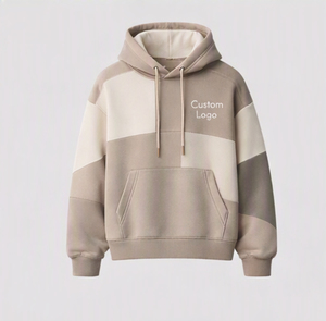Ensemble sweat-shirt et pantalon de survêtement évasé empilé en molleton léger 100 % coton, style urbain écoresponsable pour hommes – Vente en gros - Product Image 2