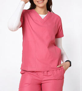 New Arrival Summer Hospital Uniform <b>Nursing</b> Suit Jumpsuit Breathable Medical Nurse Unisex Clothes Salon Uniform One Piece Scrub - Product Image 2