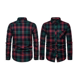 เสื้อเชิ้ตผ้าฝ้ายแท้ 100% ระบายอากาศได้ดี สำหรับผู้ชาย ขี่มอเตอร์ไซค์ ทรงสุภาพ แขนเสื้อเสริมผ้าที่ข้อศอก ผ้าขัดเงาอย่างดี สำหรับฤดูใบไม้ผลิ - Product Image 1