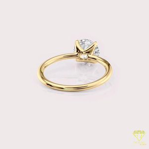 Anillo de Compromiso de Moissanita de Excelente Calidad, Accesorio Nupcial de Lujo para Eventos de Boda, Disponible al Mejor Precio del Mercado - Product Image 6