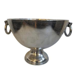 Classic Design Champagne Wine Chiller Large Ice Bucket Bowl Pedestal Base For <b>Bar</b> Countertop Display Custom Logo Print - Product Image 1