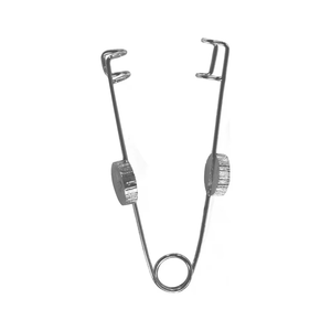 Espéculo de Alfonso para Bebés con Hojas de Alambre, Instrumento Quirúrgico Oftálmico de Acero Inoxidable, Retractor de Párpados Pediátrico Reutilizable - Product Image 1