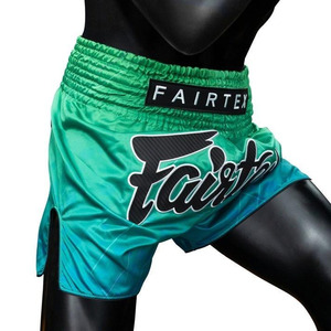 Muay Thai Shorts Slim Cut Retro Palm <b>Tree</b> Pattern Boxing Kickboxing Trunks Training Martial Arts Gear Workout Clothing Unisex - Product Image 2