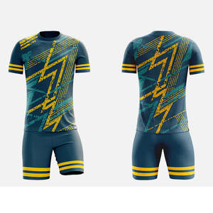 Uniforme de fútbol moderno con tela transpirable, ajuste perfecto, calidad duradera y diseño llamativo - Product Image 1