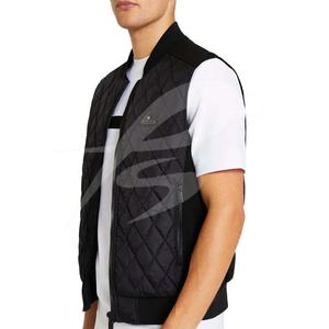 Chaleco de Invierno Personalizado para Hombre, Chaqueta Acolchada Ligera para Exteriores, con Bloques de Color, Cierre de Cremallera, 100% Poliéster, Chalecos Deportivos - Product Image 5