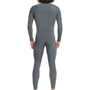 High Quality Men One Piece Neoprene Surfing Swimming <b>Wetsuit</b> Front Zipper Long Sleeve Printed Technics OEM Service Made - Product Image 2