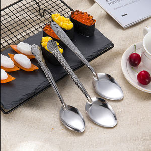 Cuillères à thé personnalisées en acier inoxydable sans marque, cuillères à dîner, compatibles lave-vaisselle, en acier inoxydable 304, finition miroir, modèle ET-New-101 24X5X5 - Product Image 5