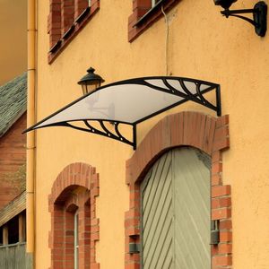 Tettoia per Porta e Finestra in Policarbonato 40 x 40 Pollici, Tenda da Sole Premium per Protezione dalle Intemperie - Product Image 4
