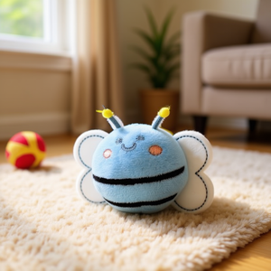 Juguete para Gatos Yommy Cat Toy Bee de 9 cm, Peluche Suave Interactivo para Mascotas - Product Image 3