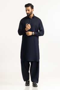 Salwar Kameez Islámico Formal para Hombre, Diseño Bordado, Algodón, Viscosa, Poliéster, Absorbe la Humedad, Secado Rápido, Largo hasta la Rodilla - Product Image 4