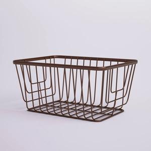 Cesta de Almacenamiento Apilable de Metal con Malla Resistente para Uso en Armarios y Despensas - Product Image 4