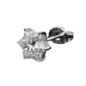 Anillo Colgante de Diamante Sintético al por Mayor con Corte Estrella de David, Color E, VVS, Creado en Laboratorio, Color Fantasía Vívido - Product Image 1