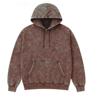 Sudadera con Capucha de Invierno para Mujer, Estilo Urbano, 400 Gramos, Lavado Ácido, Diseño Vintage, Bordado 3D, Estampado - Product Image 3