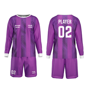 Uniforme de Portero de Fútbol Personalizado con Patrón, Conjunto de Fútbol Premium 100% Poliéster Sublimado, Cuello Redondo, Corte Regular - Product Image 1