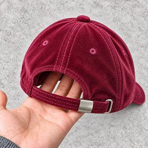 Autumn <b>Winter</b> <b>Women</b> Velvet Baseball Cap Solid Color 6 Panel Metal Buckle Adjustable Casual Outdoor <b>Hat</b> Wholesale Custom Logo - Product Image 1