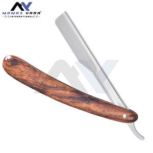 Rasoir de Barbier Professionnel à Lame Coulissante avec Manche en Bois de Qualité Supérieure, Personnalisable avec Logo, pour Salon de Coiffure - Product Image 6