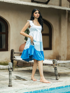 Vestido Maxi de Algodón Personalizado 2026 para Mujer, Estilo Bohemio, Estampado a Mano, Manga Larga, Cómodo, Lavable, para Verano - Product Image 4