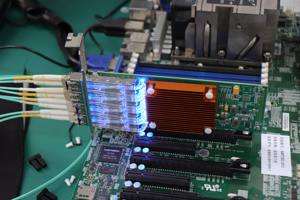 Tarjeta de interfaz de red PCIe 10G de fibra de cuatro puertos Intel XL710 aprobada por FCC CE - Product Image 6