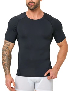 Custom Wholesale <b>Men</b>’s Muscle <b>Compression</b> T-<b>Shirt</b> – Quick Dry Short Sleeve Athletic Fitness Gym <b>Shirt</b> - Product Image 5