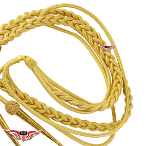 สายสะพายไหล่โลหะแบบทั่วไป สีทอง ปลายโลหะ แบบเกลียว - Product Image 3