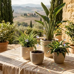Atrapasoles de cristal para colgar, decoración perfecta para el hogar, jardín, balcón y como adorno decorativo para plantas, de la India. - Product Image 6