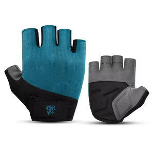 Guantes de ciclismo acolchados suaves con tela transpirable que proporcionan un ajuste cómodo a la mano, absorción de impactos y agarre seguro - Product Image 1