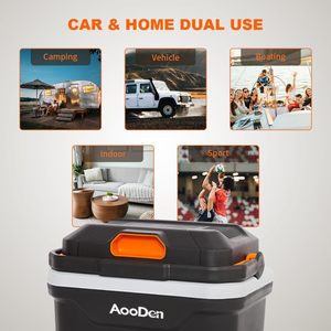Glacière et chauffe-plat pour voiture de 26 litres pour les voyages, le camping et la maison - Product Image 6