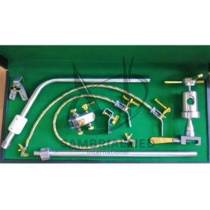 Système de rétracteurs cérébraux Leyla plaqués or pour neurochirurgie, spatules de fixation tridimensionnelle en acier inoxydable, manuels et réutilisables - Product Image 1