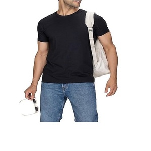 Clothing Factory Wholesale Fabric <b>100</b>% <b>Polyester</b> O-neck T-<b>shirts</b> Men's Crew Neck Half Sleeve T-<b>shirt</b> - Product Image 3
