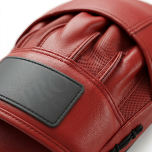 Guantes de Boxeo Personalizados de Color Liso, Almohadillas Curvas para Entrenamiento de Artes Marciales, Fitness, de Cuero PU Duradero - Product Image 4